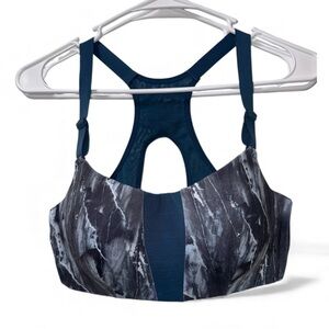 Crane Fitness Sports Bra Women Racerback Size M Bust 36B- 36C